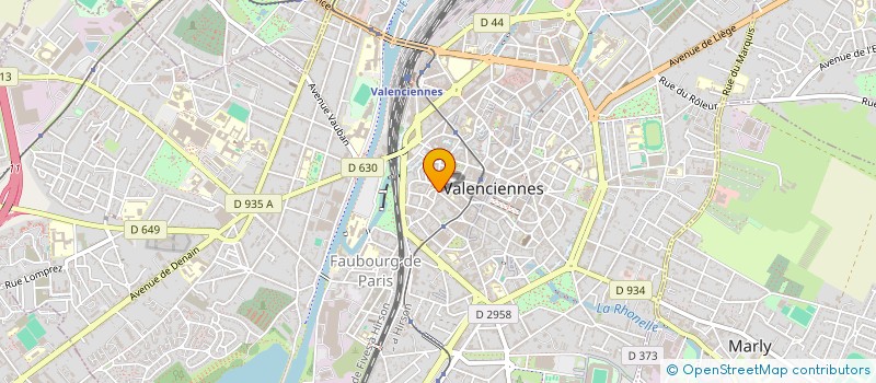 localisation de l'entreprise ANIMA à VALENCIENNES
