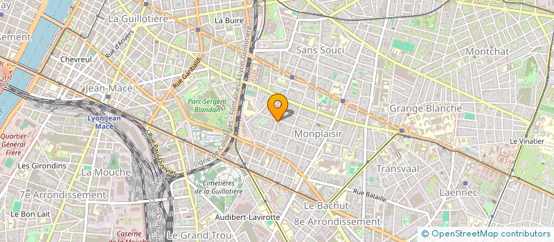 localisation de l'entreprise ANIMA  LYON