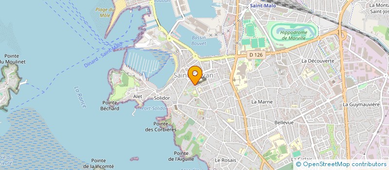 localisation de l'entreprise +ANIMA à SAINT-MALO