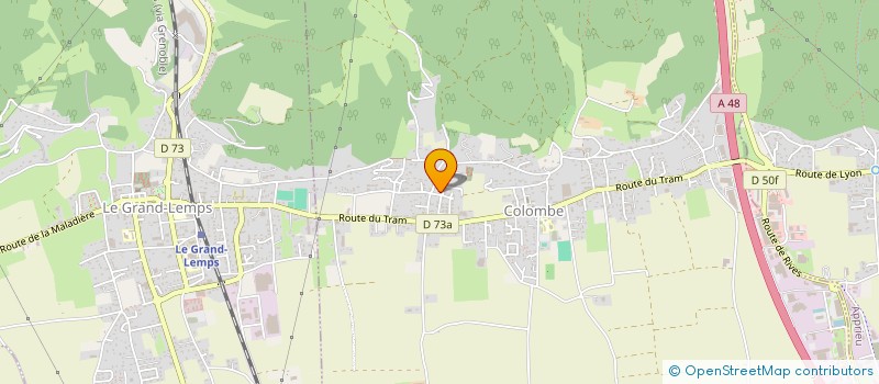 localisation de l'entreprise ANIMA CARDS  COLOMBE