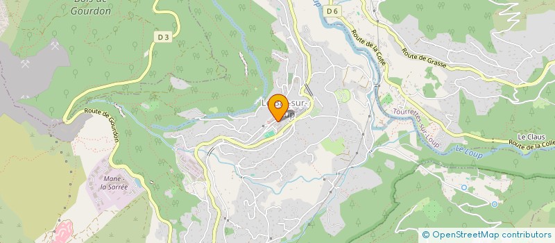 localisation de l'entreprise ANIMA'COEUR DES ORANGERS à LE BAR-SUR-LOUP