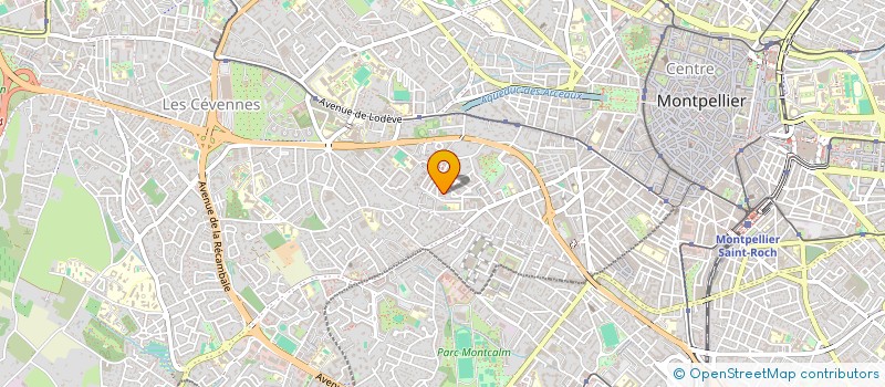 localisation de l'entreprise ANIMA MUNDI à MONTPELLIER