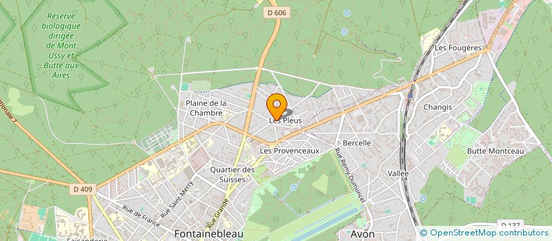 localisation de l'entreprise ANIMA PLEINE CONSCIENCE à FONTAINEBLEAU