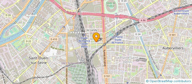 localisation de l'entreprise ANIMA PR à SAINT-DENIS