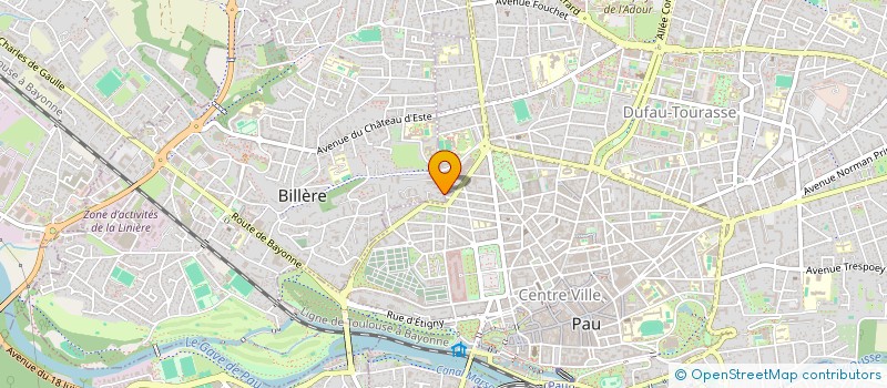 localisation de l'entreprise ANIMA SCIENCE  BILLERE