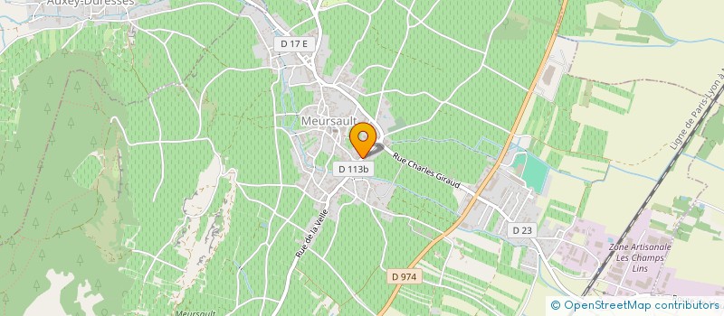 localisation de l'entreprise ANIMA VINUM à MEURSAULT