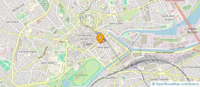 localisation de l'entreprise ANIMACTEURS à CAEN