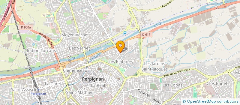 localisation de l'entreprise ANIMAD  PERPIGNAN