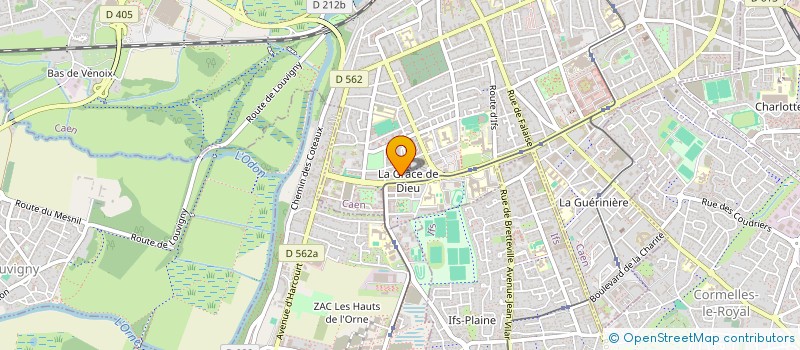 localisation de l'entreprise ANIMAGIES à CAEN