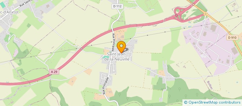 localisation de l'entreprise ANIMAGITE  SAINT-JEAN-DE-LA-NEUVILLE