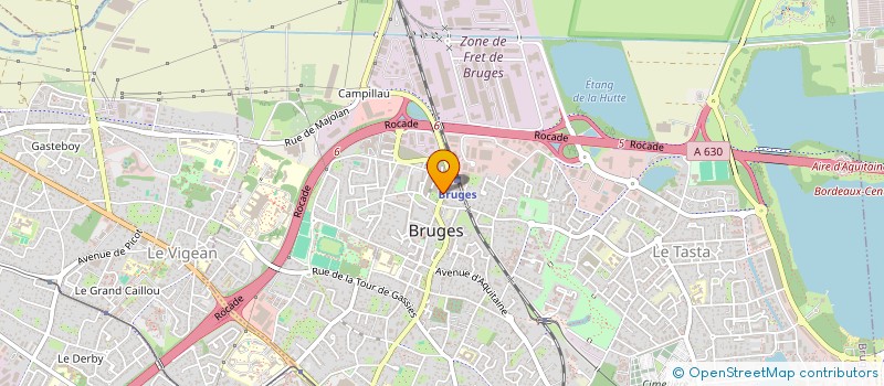 localisation de l'entreprise ANIMAID  BRUGES