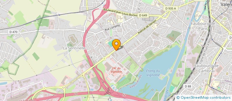 localisation de l'entreprise ANIMAL'AND  LA SENTINELLE