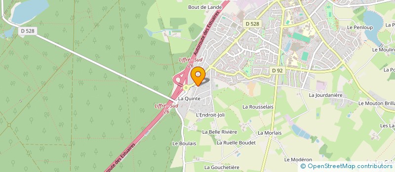 localisation de l'entreprise ANIMAL DE COMPAGNIE à LIFFRE