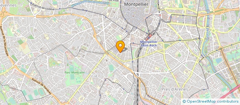 localisation de l'entreprise ANIMAL FABULEUX à MONTPELLIER