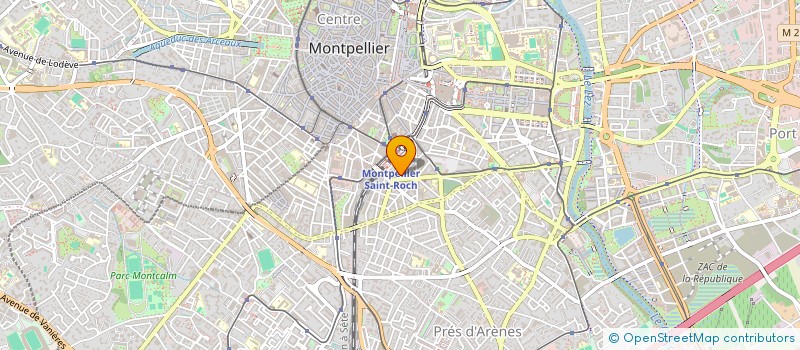 localisation de l'entreprise ANIMAL FANTOME à MONTPELLIER