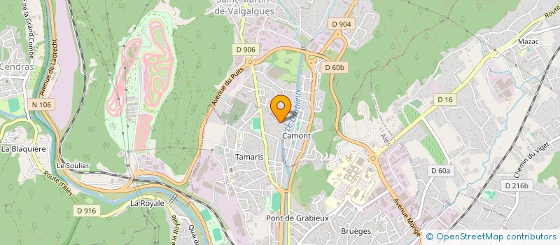 localisation de l'entreprise ANIMAL'HERO  ALES