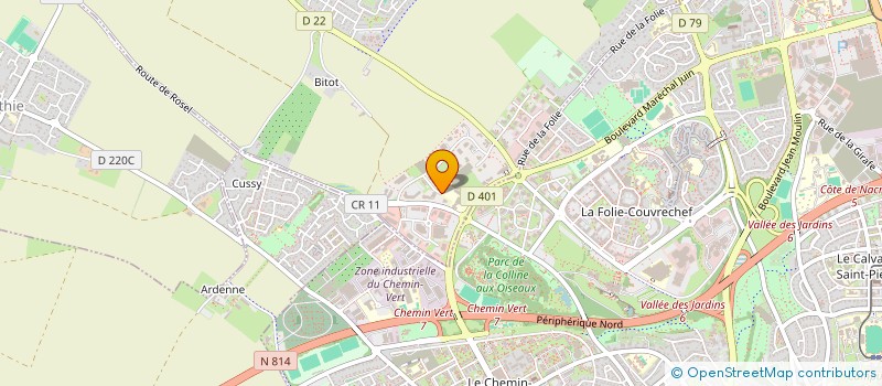 localisation de l'entreprise ANIMAL IMMUNE COMPANY  SAINT-CONTEST