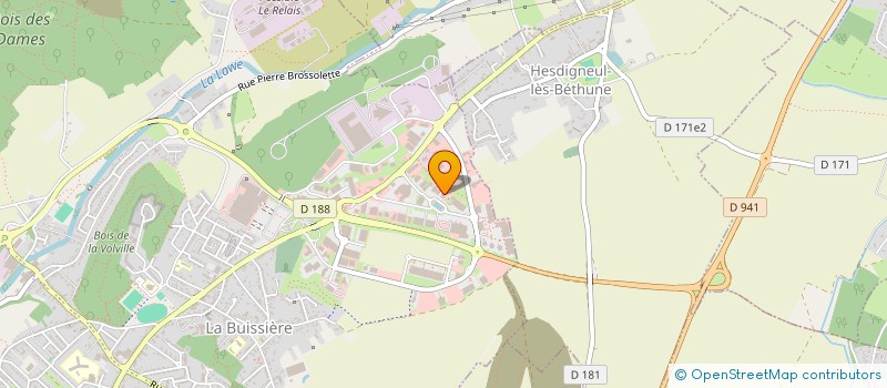 localisation de l'entreprise ANIMAL MARKET à BRUAY-LA-BUISSIERE