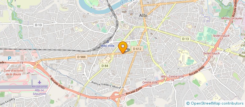 localisation de l'entreprise ANIMAL PASSION à ALBI