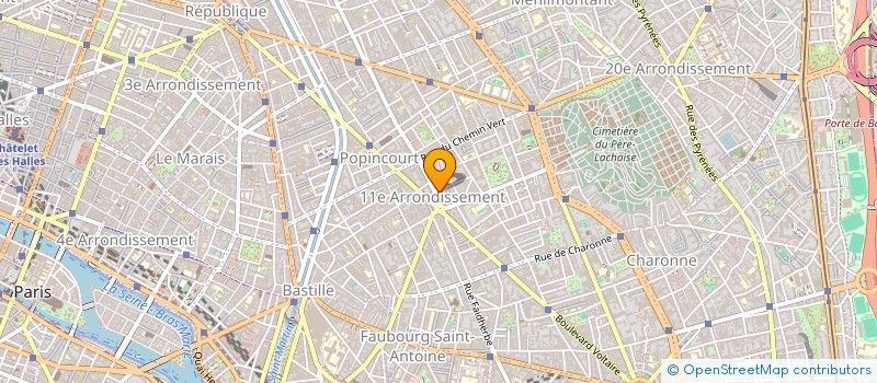 localisation de l'entreprise ANIMAL PRO FORMATION  PARIS