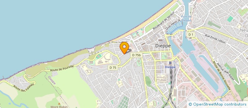 localisation de l'entreprise ANIMAL SAFE à DIEPPE