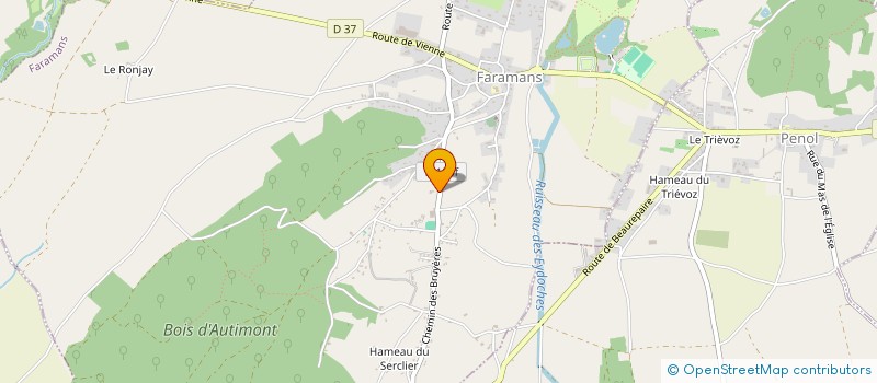 localisation de l'entreprise ANIMAL SERVICES DISTRIBUTION  FARAMANS