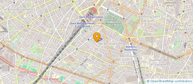 localisation de l'entreprise ANIMAL VERTICAL  PARIS