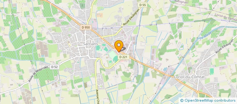 localisation de l'entreprise ANIMALERIE DE SARRIANS à SARRIANS