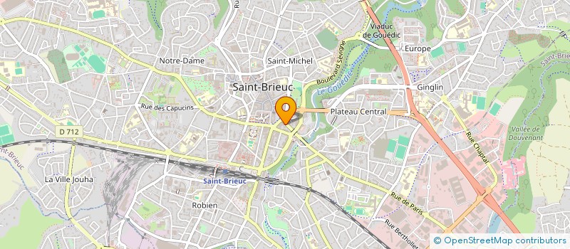 localisation de l'entreprise ANIMALERIE DISCOUNT à SAINT-BRIEUC