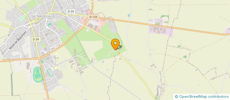 localisation de l'entreprise ANIMALERIE DUVAL  LE NEUBOURG