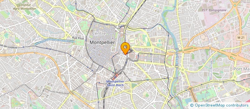 localisation de l'entreprise ANIMALERIE GENERALE DU POLYGONE à MONTPELLIER