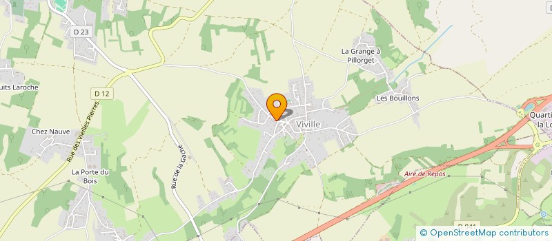 localisation de l'entreprise ANIMALERIE SAGE à CHAMPNIERS