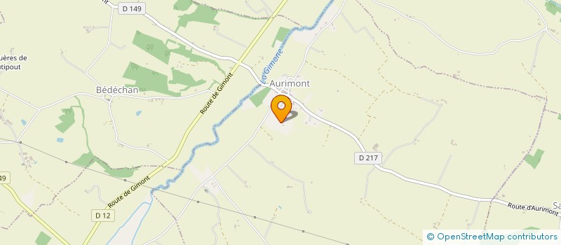 localisation de l'entreprise ANIMALIN à AURIMONT