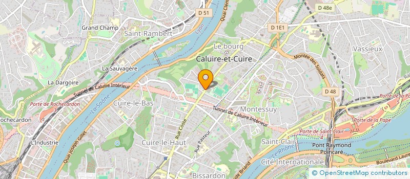 localisation de l'entreprise ANIMALITUDE à CALUIRE-ET-CUIRE