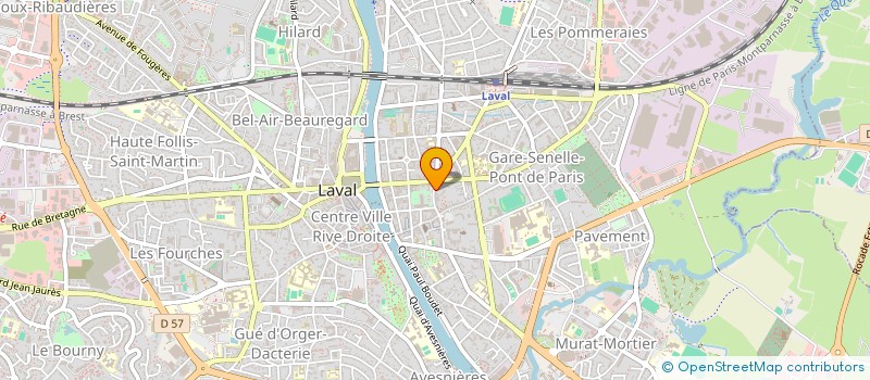 localisation de l'entreprise ANIMALS à LAVAL