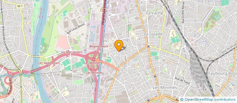 localisation de l'entreprise ANIMALT à TOULOUSE