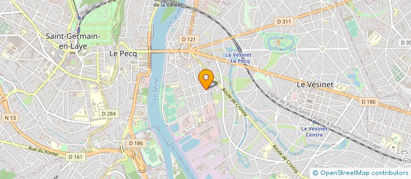 localisation de l'entreprise ANIMAMEA SARL  LE PECQ