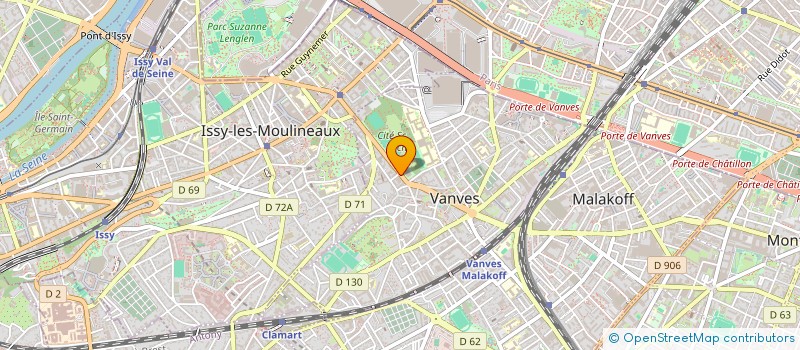 localisation de l'entreprise ANIMARE PARIS à VANVES