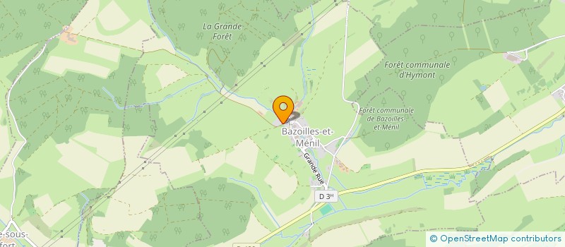 localisation de l'entreprise ANIMAROM  BAZOILLES-ET-MENIL