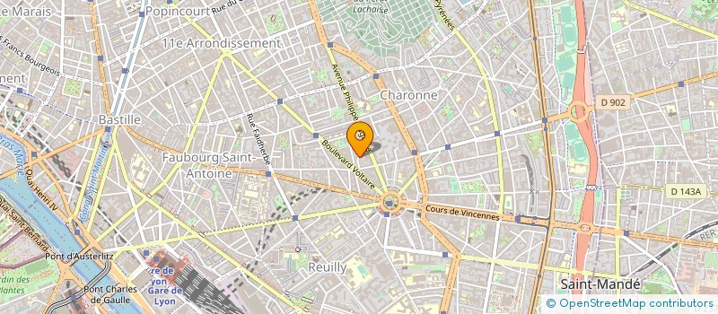 localisation de l'entreprise ANIMASTREET  PARIS