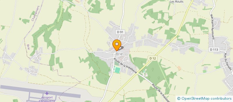 localisation de l'entreprise ANIMAT LOISIRS JEUNESSE BRACONNE CHARENT à BRIE