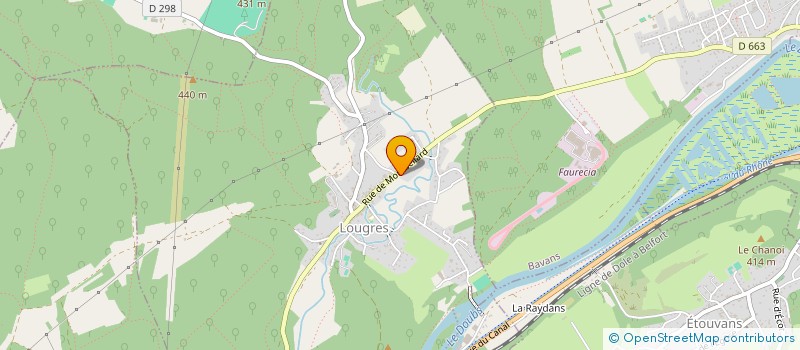 localisation de l'entreprise ANIMATEUR POUR VOTRE SOIREE  LOUGRES