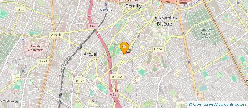 localisation de l'entreprise ANIMATHECH à GENTILLY