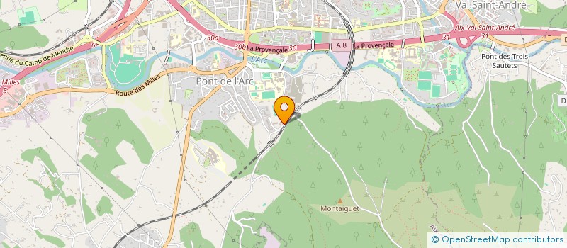 localisation de l'entreprise ANIMATION 184  AIX-EN-PROVENCE