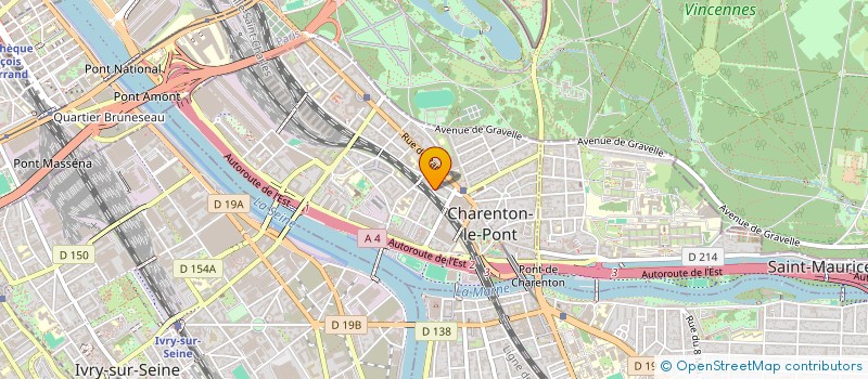 localisation de l'entreprise ANIMATION CENTER BY COOKIS  CHARENTON-LE-PONT