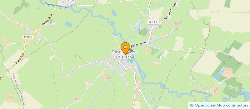 localisation de l'entreprise ANIMATION COMMERCE ARTISANS  MAROILLES