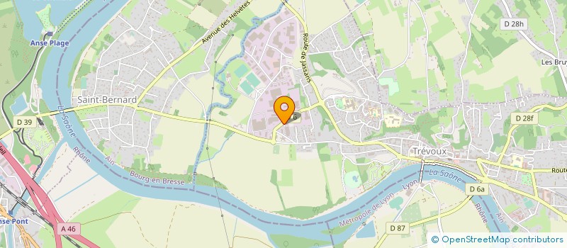 localisation de l'entreprise ANIMATION COMPETENCE SERUM OF SUCCESS à TREVOUX