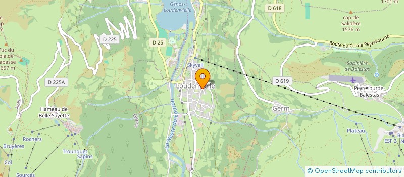 localisation de l'entreprise ANIMATION CULTURE A LOUDENVIELLE  LOUDENVIELLE