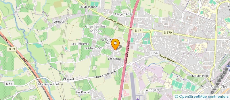 localisation de l'entreprise ANIMATION CULTURELLE à CHARNAY-LES-MACON