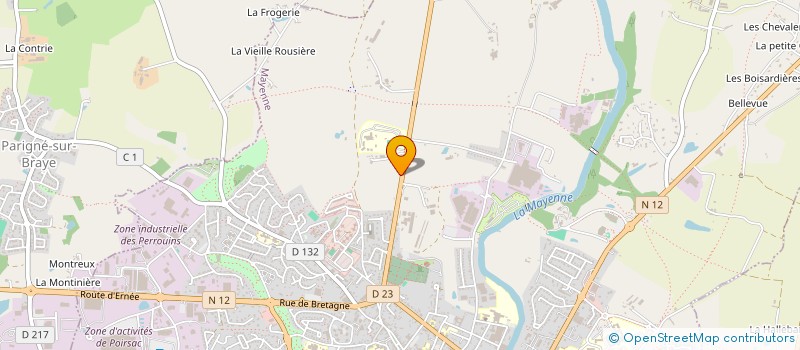 localisation de l'entreprise ANIMATION DES CIRCUITS COURTS ET SOLIDAIRES, COMMUNIQUONS A L'INTERIEUR DU TERRITOIRE ! à MAYENNE